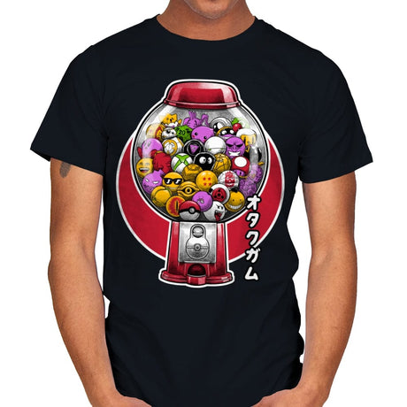 Geeky Gum Machine - Mens T-Shirts RIPT Apparel Small / Black