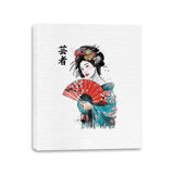 Geisha - Canvas Wraps Canvas Wraps RIPT Apparel 11x14 / White