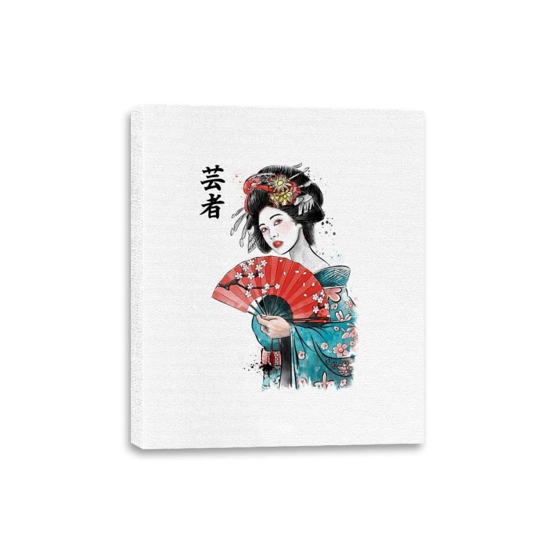 Geisha - Canvas Wraps Canvas Wraps RIPT Apparel 8x10 / White