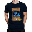 Genie Help - Mens Premium T-Shirts RIPT Apparel Small / Midnight Navy