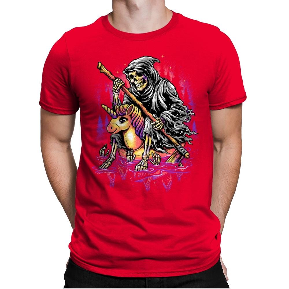 Gently Down The Stream - Mens Premium T-Shirts RIPT Apparel Small / Red