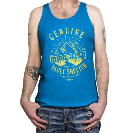 Genuine Vault - Tanktop Tanktop RIPT Apparel X-Small / Teal