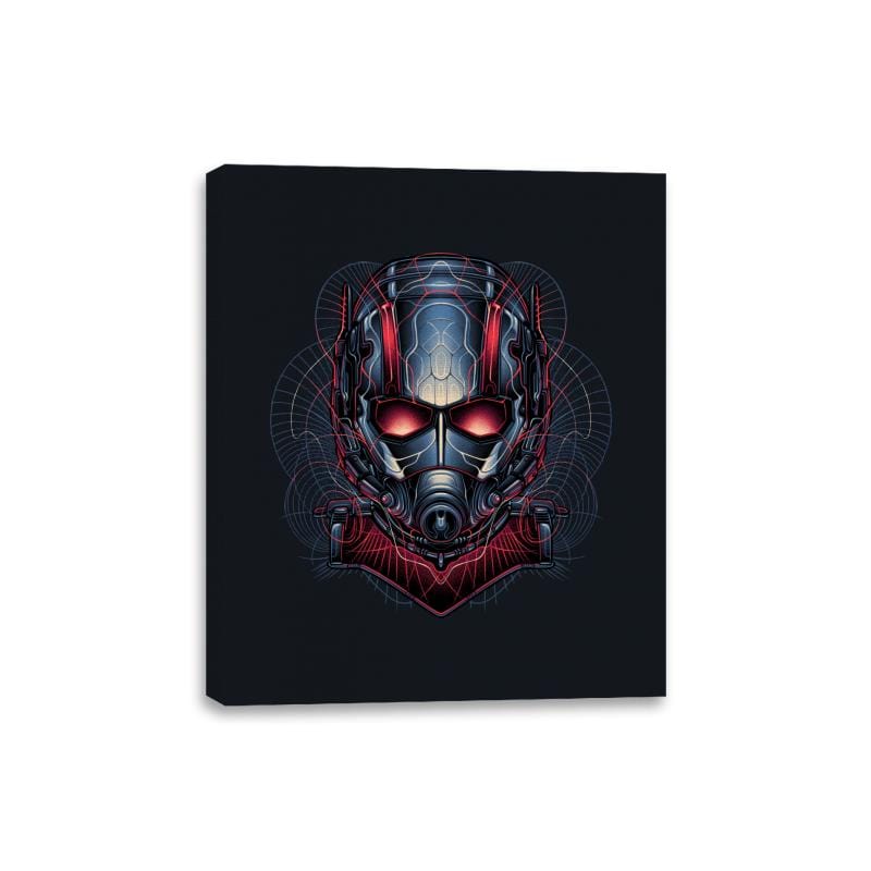 Geometry of an Ant - Canvas Wraps Canvas Wraps RIPT Apparel 8x10 / Black