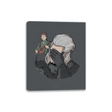 Geralt Face Palm - Canvas Wraps Canvas Wraps RIPT Apparel 8x10 / Charcoal