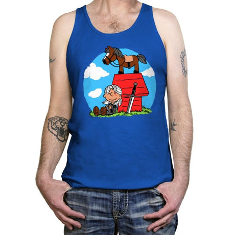 Geralty Brown - Tanktop Tanktop RIPT Apparel X-Small / Royal