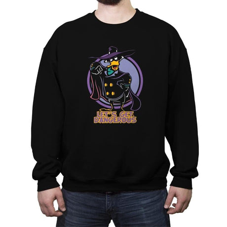 Get Dangerous - Crew Neck Sweatshirt Crew Neck Sweatshirt RIPT Apparel