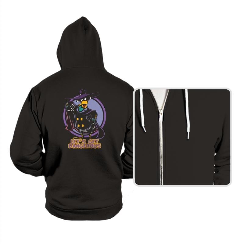 Get Dangerous - Hoodies Hoodies RIPT Apparel Small / Black