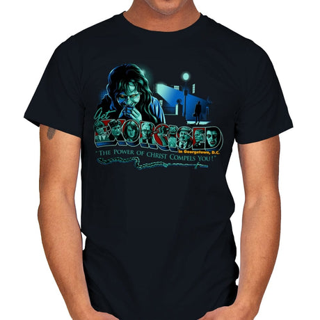 Get Exorcised in D.C. - Mens T-Shirts RIPT Apparel Small / Black