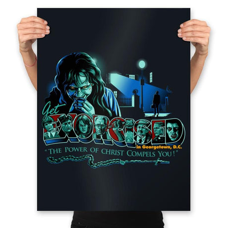 Get Exorcised in D.C. - Prints Posters RIPT Apparel 18x24 / Black