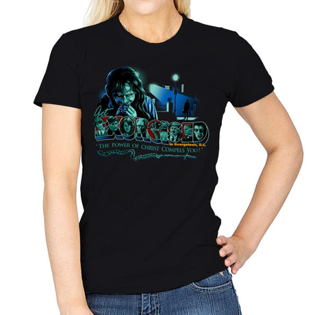 Get Exorcised in D.C. - Womens T-Shirts RIPT Apparel Small / Black