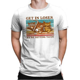 Get in Loser - Mens Premium T-Shirts RIPT Apparel Small / White