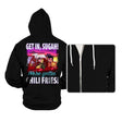 Get In Sugah - Hoodies Hoodies RIPT Apparel Small / Black