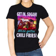 Get In Sugah - Womens T-Shirts RIPT Apparel Small / Black