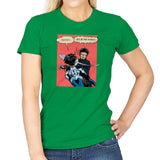 Get in the Robot Exclusive - Anime History Lesson - Womens T-Shirts RIPT Apparel Small / Irish Green