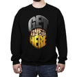 Get Over Here! - Crew Neck Sweatshirt Crew Neck Sweatshirt RIPT Apparel Small / Black