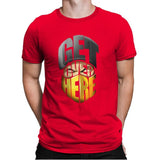 Get Over Here! - Mens Premium T-Shirts RIPT Apparel Small / Red