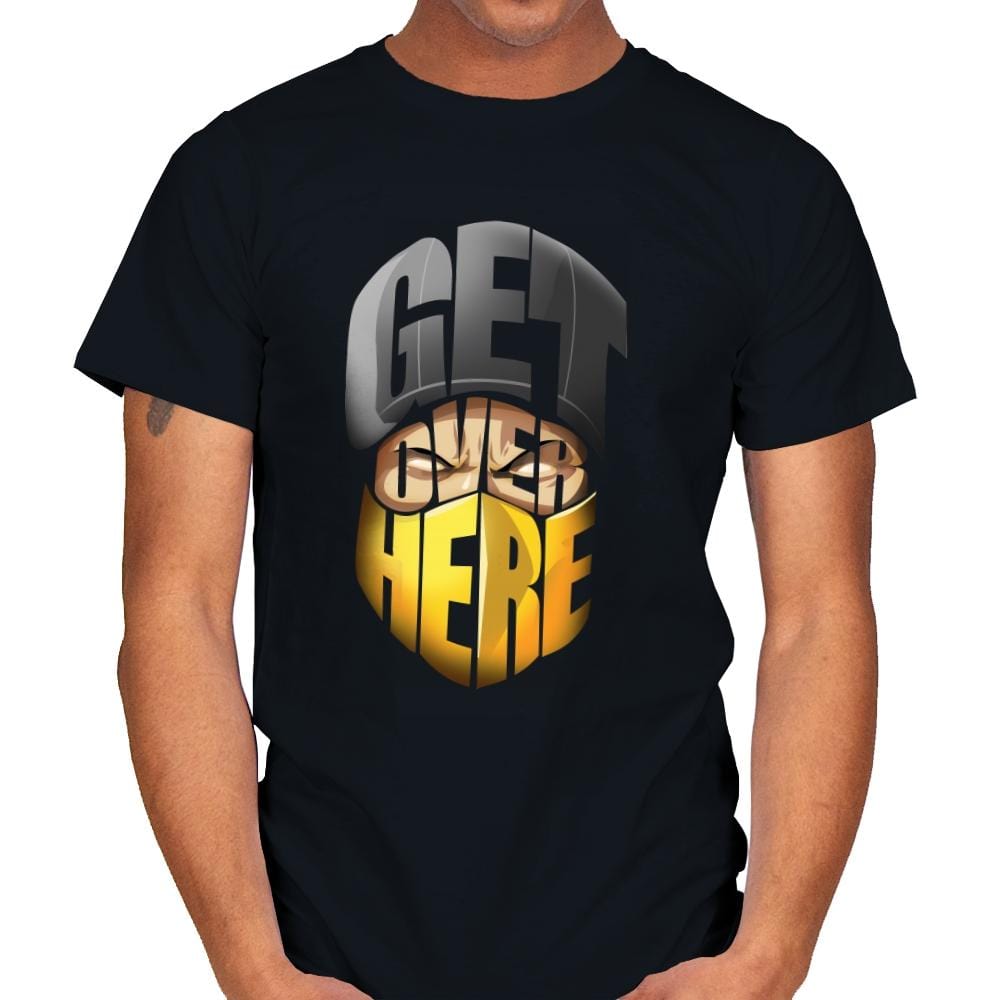 Get Over Here! - Mens T-Shirts RIPT Apparel Small / Black