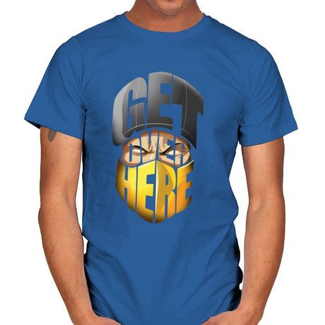 Get Over Here! - Mens T-Shirts RIPT Apparel Small / Royal