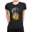 Get Over Here! - Womens Premium T-Shirts RIPT Apparel Small / Black