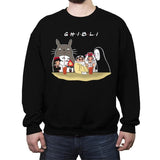 Ghibfriends - Crew Neck Sweatshirt Crew Neck Sweatshirt RIPT Apparel