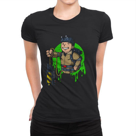 Ghost Boy - Womens Premium T-Shirts RIPT Apparel Small / Black