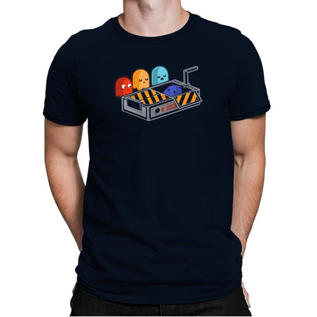 Ghost Busted - Gamer Paradise - Mens Premium T-Shirts RIPT Apparel Small / Midnight Navy