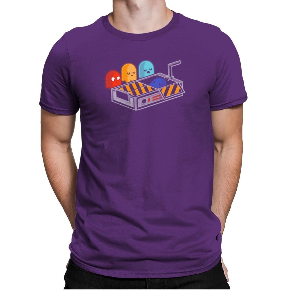 Ghost Busted - Gamer Paradise - Mens Premium T-Shirts RIPT Apparel Small / Purple Rush