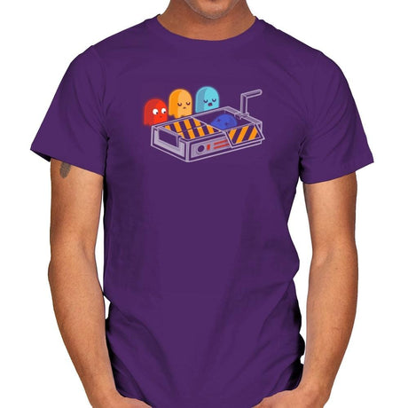 Ghost Busted - Gamer Paradise - Mens T-Shirts RIPT Apparel Small / Purple
