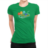 Ghost Busted - Gamer Paradise - Womens Premium T-Shirts RIPT Apparel Small / Kelly Green