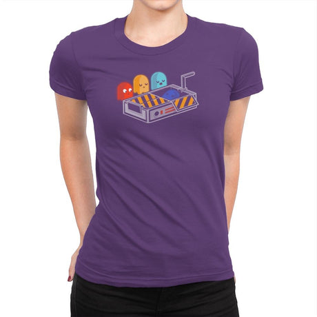 Ghost Busted - Gamer Paradise - Womens Premium T-Shirts RIPT Apparel Small / Purple Rush