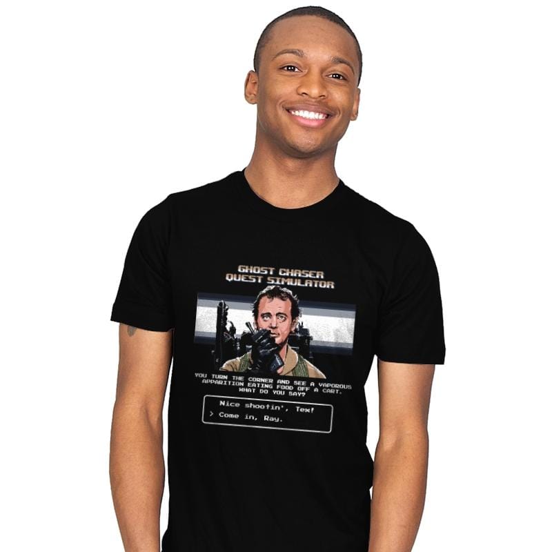 Ghost Chaser Quest Simulator - Mens T-Shirts RIPT Apparel