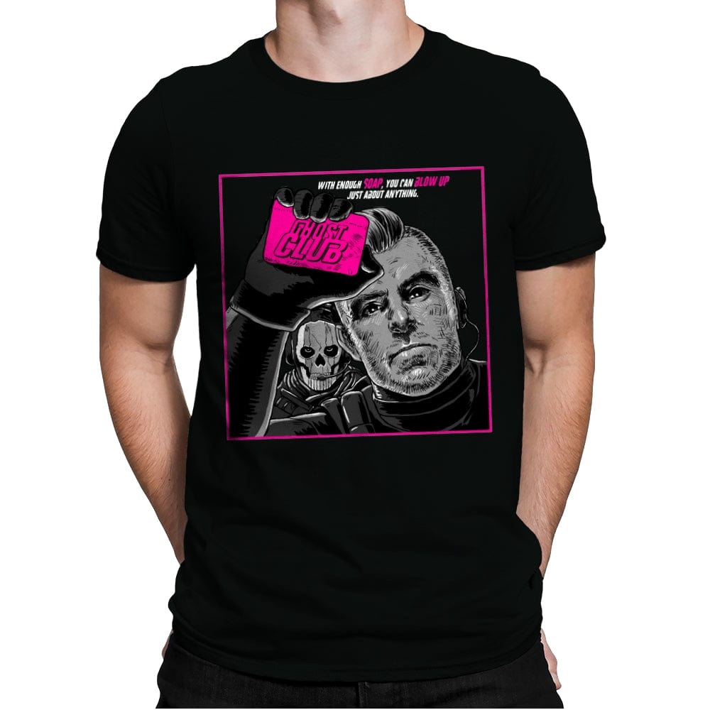 Ghost Club - Mens Premium T-Shirts RIPT Apparel Small / Black