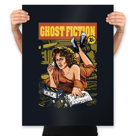 Ghost Fiction 25c - Prints Posters RIPT Apparel 18x24 / Black