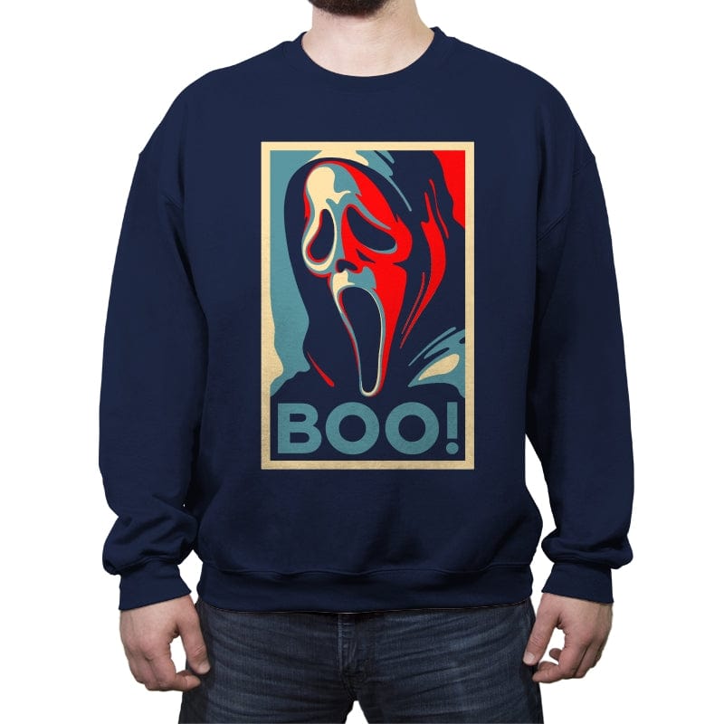 Ghost Hope - Crew Neck Sweatshirt Crew Neck Sweatshirt RIPT Apparel Small / Navy