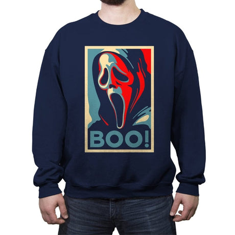 Ghost Hope - Crew Neck Sweatshirt Crew Neck Sweatshirt RIPT Apparel Small / Navy