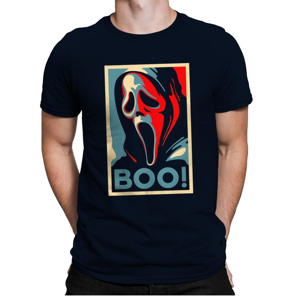Ghost Hope - Mens Premium T-Shirts RIPT Apparel Small / Midnight Navy