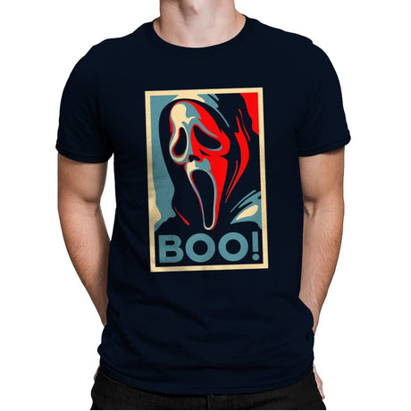 Ghost Hope - Mens Premium T-Shirts RIPT Apparel Small / Midnight Navy