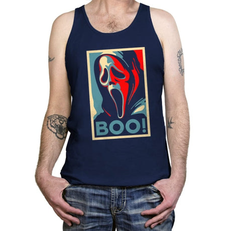 Ghost Hope - Tanktop Tanktop RIPT Apparel X-Small / Navy