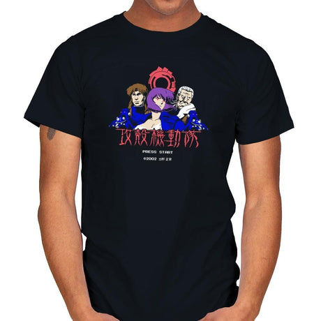 Ghost in the Pixels Exclusive - Anime History Lesson - Mens T-Shirts RIPT Apparel Small / Black