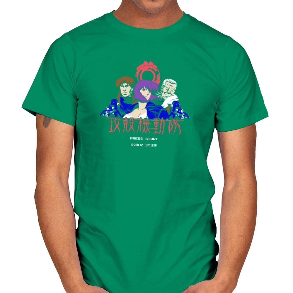 Ghost in the Pixels Exclusive - Anime History Lesson - Mens T-Shirts RIPT Apparel Small / Kelly Green