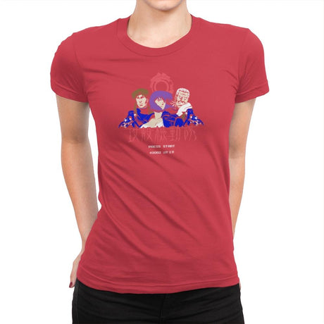 Ghost in the Pixels Exclusive - Anime History Lesson - Womens Premium T-Shirts RIPT Apparel Small / Red