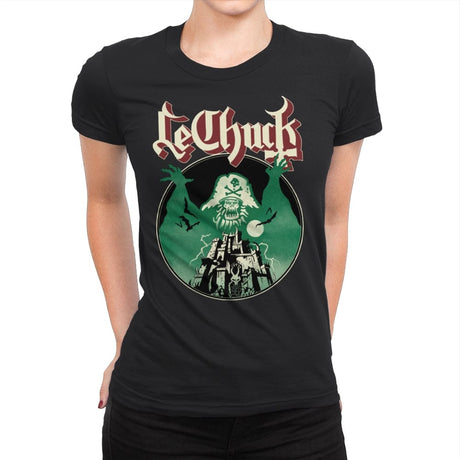 Ghost Pirate - Womens Premium T-Shirts RIPT Apparel Small / Black