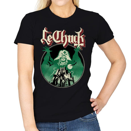Ghost Pirate - Womens T-Shirts RIPT Apparel Small / Black