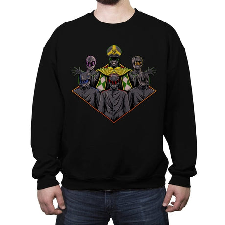 Ghost Rangers - Crew Neck Sweatshirt Crew Neck Sweatshirt RIPT Apparel Small / Black