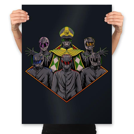 Ghost Rangers - Prints Posters RIPT Apparel 18x24 / Black