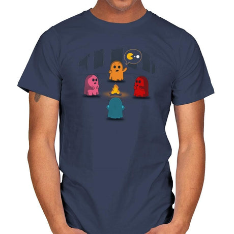 Ghost Stories - Mens T-Shirts RIPT Apparel Small / Navy