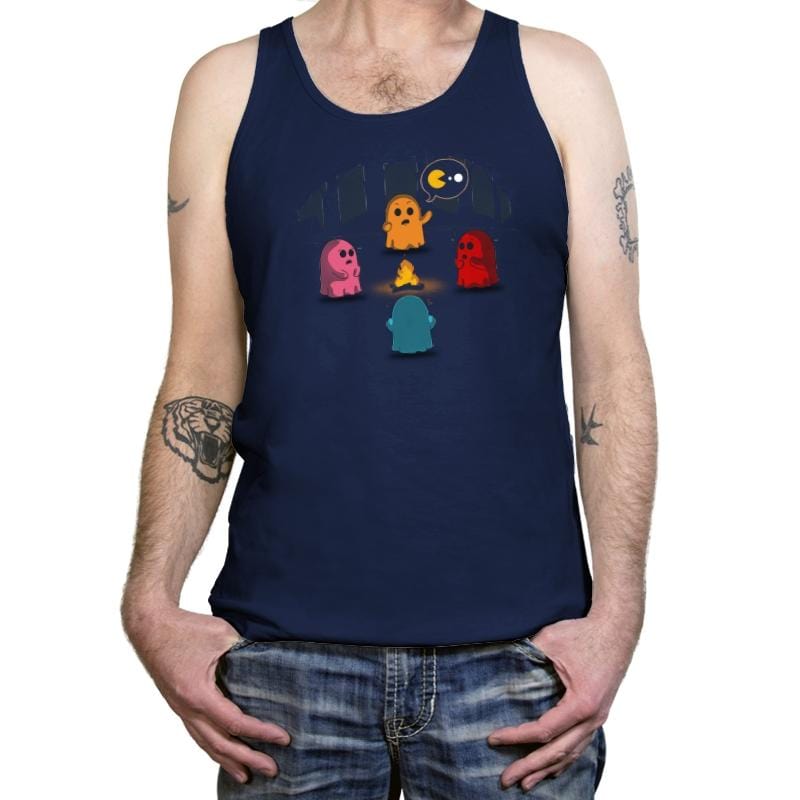 Ghost Stories - Tanktop Tanktop RIPT Apparel X-Small / Navy