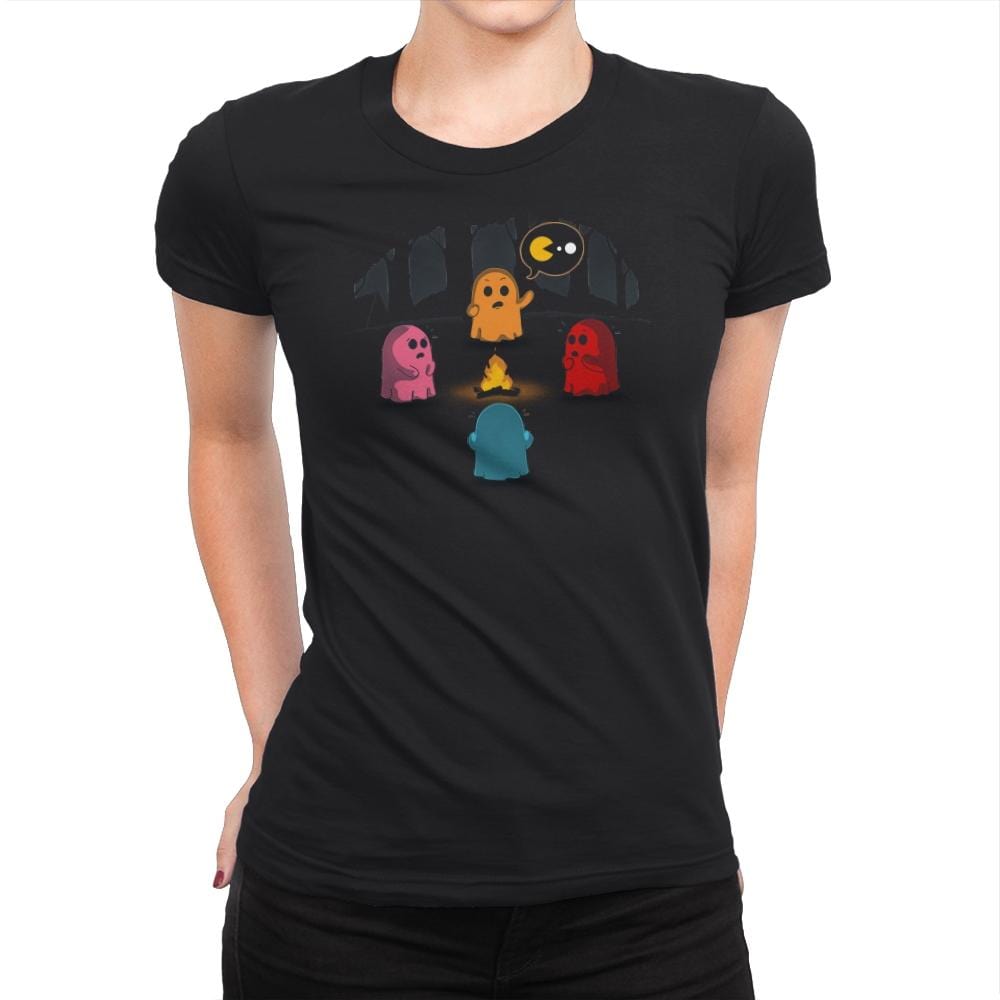 Ghost Stories - Womens Premium T-Shirts RIPT Apparel Small / Black