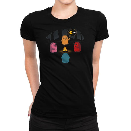 Ghost Stories - Womens Premium T-Shirts RIPT Apparel Small / Indigo