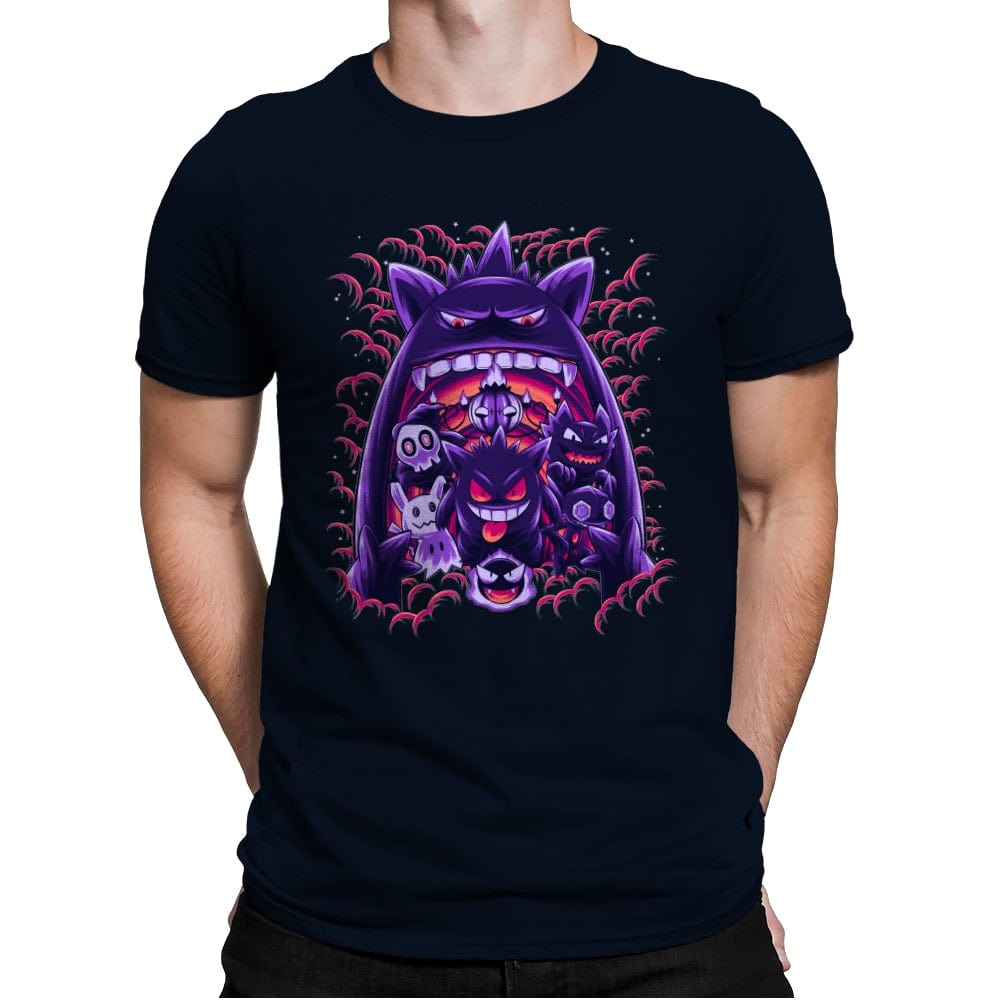 Ghost Type Club - Mens Premium T-Shirts RIPT Apparel Small / Midnight Navy